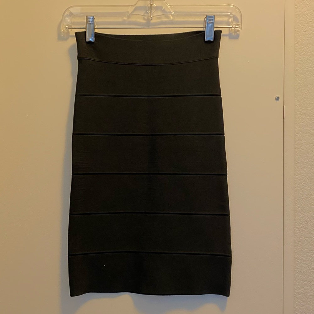 BCBGMaxAzria black bodycon skirt
